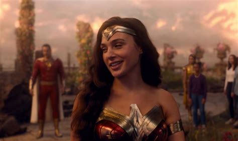 Gal Gadot Wonder Woman Cameo in Shazam 2 Not a Deepfake。